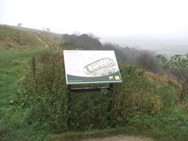 Interpretation at Old Winchester Hill, Natural England